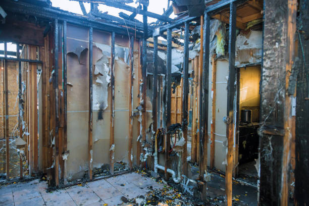 Professional Firefighting Water Removal technician working in Aurora, MN